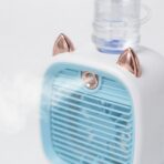 Mini Ventilateur Climatiseur Portable Brumisateur – Rafraîchisseur d'Air USB avec Réservoir d'Eau – Image 4