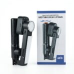 Stabilisateur Gimbal Téléphone Q39 – Perche Selfie + Trépied + Lampe LED, Télécommande Bluetooth
