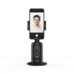 Support Téléphone Rotatif 360° Suivi de Visage Q02 – Trépied Selfie Intelligent (Face Tracking)