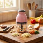 Mini Hachoir Électrique Sans Fil SHUQIN « Capsule Cutter » – Rechargeable, Légumes/Viande/Ail