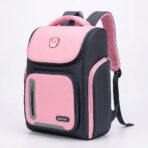 Sac à Dos Scolaire Enfant « Ourson » Ergonomique – Rose – Image 4