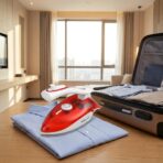 Fer à Repasser Vapeur de Voyage SOKANY PL-368 – 1000W, Compact & Portable – Rouge – Image 2