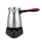 Cafetière Électrique Turque Mylongs KF-003 – 0,5L, Base Rotative 360°, Chauffe Rapide