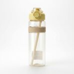 Grande Gourde 2L à Paille avec Anse – Bouteille d'Eau Transparente Sport & Bureau – Image 3