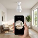 Caméra WiFi Ampoule Panoramique 360° JORTAN JT-8169 – Surveillance Sans Fil, Vision Nuit, App Mobile – Image 2