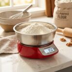 Balance de Cuisine Électronique Constant 14192-237B – Écran LCD Rétroéclairé, Tactile, Bol Inox – Image 3