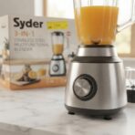 Blender Mixeur 3-en-1 Syder – Acier Inox, 600W, Bol 1,5L + 2 Moulins – Image 3