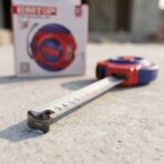 Mètre Ruban à Mesurer Acier EMTOP 30m – Lame 12,5mm, Boîtier Antichoc – Image 2